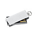 Mini-USB-Stick Swing, 8 GB, silber