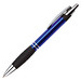 Metall-Kugelschreiber Evergreen, blaue Mine, blau