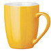 Tasse Gloria, 370 ml, gelb/weiß