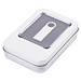 USB-Stick Metall, 16 GB, silber