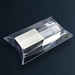 USB-Stick 3D inkl. Gravur, 16 GB, transparent/silber
