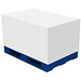 Paletten-Notizquader, blau Paletten-Notizquader, blau