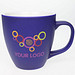 Porzellantasse Lorena, 450 ml, dunkelblau