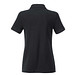 JAMES & NICHOLSON Damen Poloshirt Basic Bio BW, schwarz, M