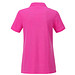 JAMES & NICHOLSON Damen Poloshirt Basic Bio BW, pink, M