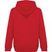 Iqoniq Yengo KidsHoodie mit Seitentaschen aus rec. Baumwolle, rot, 1112