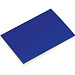 A5 Notizbuch mit karierten Blättern, blau