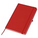 A5 Notizbuch mit linierten Seiten, rot
