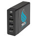 ADAPT PD-Powerstation aus recyceltem Kunststoff, 72W, schwarz