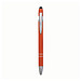 Metall-Touch-Kugelschreiber orange metallic