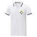 Amarago Polo mit abgesetztem Rand für Herren, weiss, L