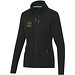 Amber GRS recycelte Fleecejacke für Damen, schwarz, L