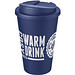Americano® 350 ml Isolierbecher mit auslaufsicherem Schraubverschluss, blau/blau