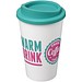 Americano® 350 ml Isolierbecher, weiss/aquablau