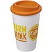 Americano® 350 ml Isolierbecher, weiss/orange