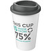 Americano® Eco 350 ml recycelter Becher, weiß/grau
