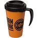 Americano Grande Isolierbecher, 350 ml, orange,schwarz