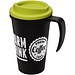Americano Grande Isolierbecher, 350 ml, schwarz,limone