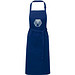 Andrea 240 g/m² Schürze mit verstellbarem Nackenband, navy
