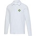 Apollo 245 g/m² Langarm Poloshirt Unisex, weiss, 3XL