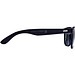 Arlo Bambus Sonnenbrille mit schwarzer Beschichtung, schwarz