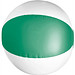 Aufblasbarer Wasserball aus PVC, Grün/weiß