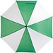 Automatik-Stockschirm, Grün/Weiß