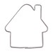 Backförmchen Single-Pack, Haus, 2-seit. Druck