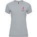 Bahrain 135 g/m² Sport T-Shirt für Damen, grau, 2XL