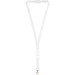 Balta Sublimation Lanyard mit Schnapp- und Sicherheitsverschluss, weiss, 25mm