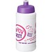 Baseline® Plus 500 ml Flasche mit Sportdeckel, weiß/lila