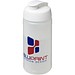 Baseline® Plus 500 ml Sportflasche mit Klappdeckel, transparent/weiß