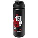 Baseline® Plus 750 ml Flasche mit Klappdeckel, schwarz/schwarz