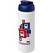 Baseline® Plus 750 ml Flasche mit Klappdeckel, weiß/blau