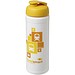 Baseline® Plus 750 ml Flasche mit Klappdeckel, weiß/gelb