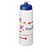 Baseline Plus Flasche mit Sportdeckel, 750 ml, transparent,blau