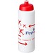 Baseline Plus Flasche mit Sportdeckel, 750 ml, weiss,rot