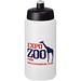 Baseline Plus grip Sportflasche mit Sportdeckel, 500 ml, transparent,schwarz