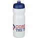 Baseline Plus Sportflasche, 650 ml, transparent,blau