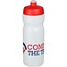 Baseline Plus Sportflasche, 650 ml, transparent,rot