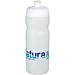 Baseline Plus Sportflasche, 650 ml, transparent,weiss