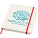 Bass A5 recyceltes Notizbuch, liniert, rot