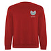 Batian Sweatshirt mit Rundhalsausschnitt Unisex, rot, 2XL