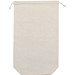 Baumwoll Brotbeutel Baguette,weiss