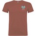 Beagle T-Shirt für Herren, Brick red, S