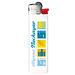 BIC® Einwegfeuerzeug J23 Slim, weiß