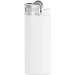 BIC® J25 Feuerzeug Corpus Opak Weiss/Boden Weiss/Drücker Weiss/Chromkappe