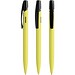 BIC® Media Clic BIO Based Kugelschreiber Gelb Blaue Tinte