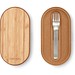 Black+Blum Stainless Steel Double Bento Box, grau