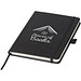 Bound A5 Notizbuch, liniert, schwarz